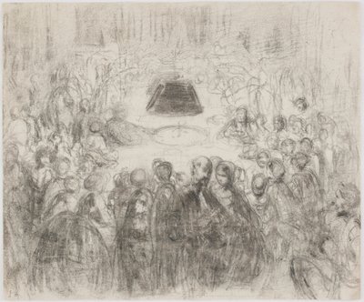 Salon hazardowy w Baden-Baden, 1858. autorstwa James Abbott McNeill Whistler