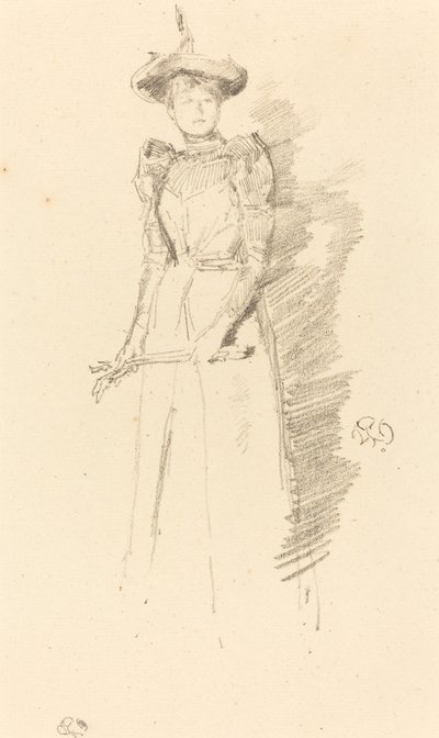 Rękawiczki ze Szwecji, 1890. autorstwa James Abbott McNeill Whistler