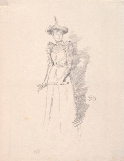 Zamszowe rękawiczki, 1890. autorstwa James Abbott McNeill Whistler