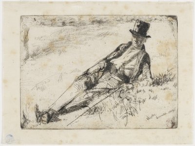 Emeryt z Greenwich autorstwa James Abbott McNeill Whistler