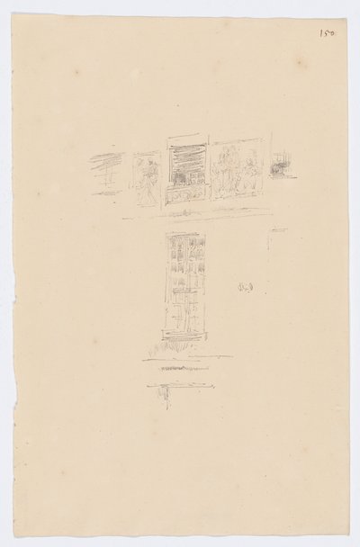 Hotel Colbert, Windows autorstwa James Abbott McNeill Whistler
