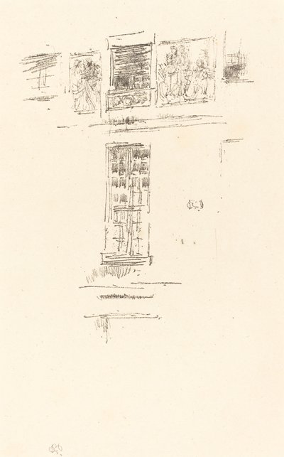 Hotel Colbert, Okna, 1891. autorstwa James Abbott McNeill Whistler