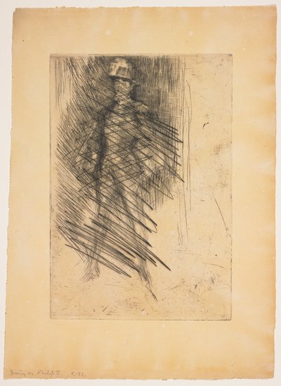 Irving als Philipp von Spanien, Nr. 2 autorstwa James Abbott McNeill Whistler