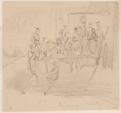 Młodzież w Koblencji, 1858. autorstwa James Abbott McNeill Whistler