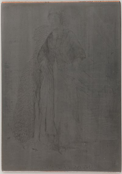 La Mere Gerard. Jedna z dwunastu rycin z natury, 1857-1858. autorstwa James Abbott McNeill Whistler