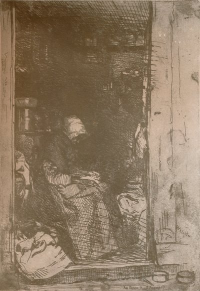 Poszarpana stara kobieta, ok. 1858, 1904 r. autorstwa James Abbott McNeill Whistler