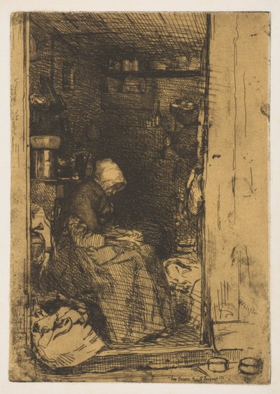 Stare Raggedy, 1858. autorstwa James Abbott McNeill Whistler