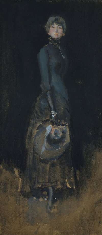 Dama w Szarej, ca. 1883. autorstwa James Abbott McNeill Whistler