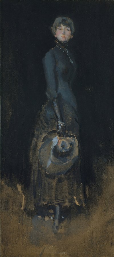 Dama w Szarej, ca. 1883. autorstwa James Abbott McNeill Whistler