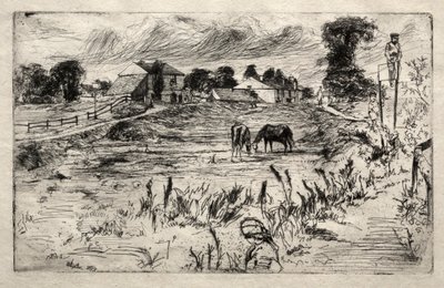 Krajobraz z koniem, 1859. autorstwa James Abbott McNeill Whistler