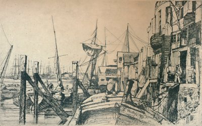 Lipa, 1859, 1904 autorstwa James Abbott McNeill Whistler