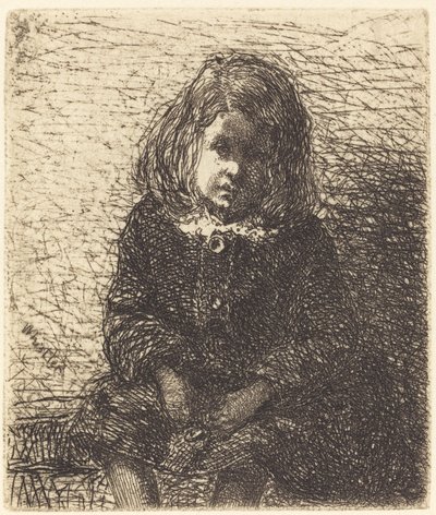 Mały Artur, ok. 18571858. autorstwa James Abbott McNeill Whistler