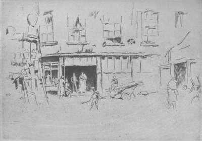 Mały Dwór, ok. 1881 r., 1904 r autorstwa James Abbott McNeill Whistler