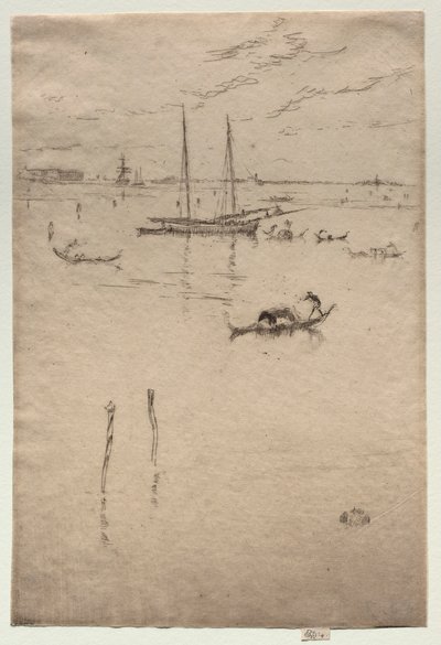 Mała Laguna. autorstwa James Abbott McNeill Whistler