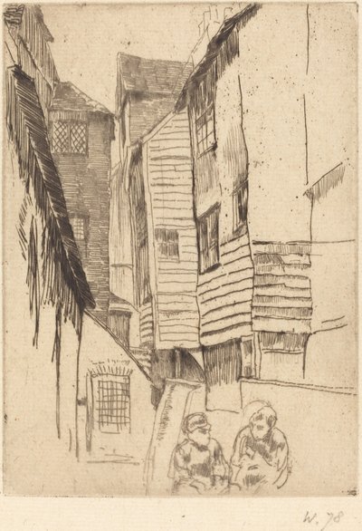 Mały Smithfield, ok. 1877. autorstwa James Abbott McNeill Whistler
