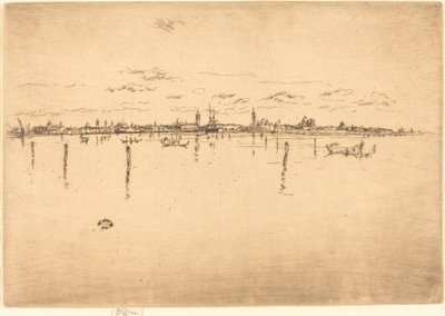 Mała Wenecja, 1880. autorstwa James Abbott McNeill Whistler