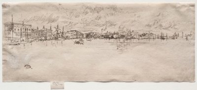 Długa Wenecja. autorstwa James Abbott McNeill Whistler
