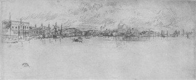 Długa Wenecja, ok. 1880, 1904 r autorstwa James Abbott McNeill Whistler