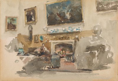 Moreby Hall, 1882-1884. autorstwa James Abbott McNeill Whistler