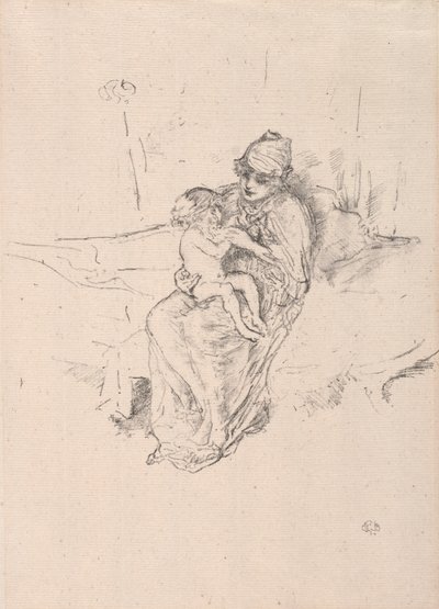 Matka i dziecko, nr 1. autorstwa James Abbott McNeill Whistler