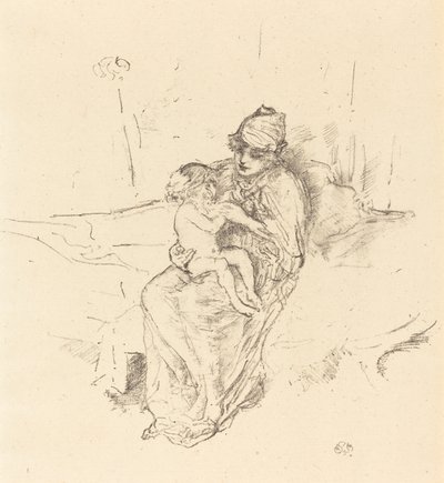 Matka i dziecko, nr 1, 18911895. autorstwa James Abbott McNeill Whistler