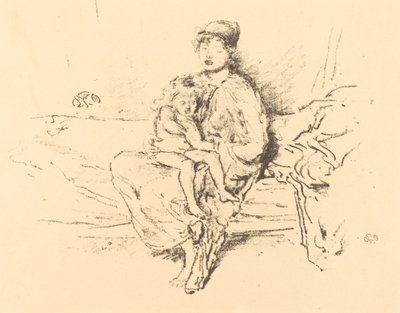 Matka i dziecko, nr 2, 18911895. autorstwa James Abbott McNeill Whistler