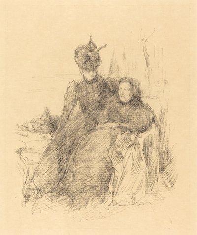 Matka i córka, 1897. autorstwa James Abbott McNeill Whistler