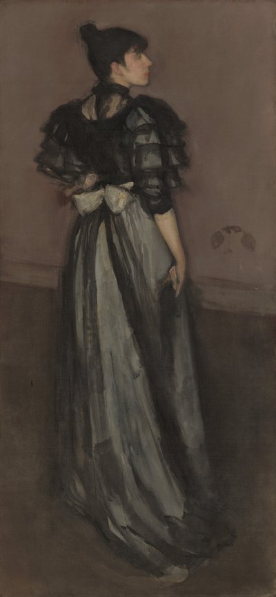Matka perły i srebra: Andaluzyjczyk, ok. 1888-1900 (olej na płótnie) autorstwa James Abbott McNeill Whistler