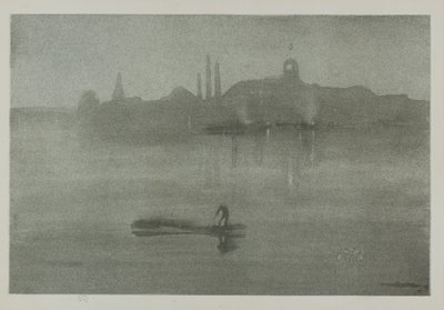 Nokturn, 1878, wydany 1887 autorstwa James Abbott McNeill Whistler