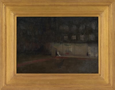 Nokturn: Ogrody Cremorne, nr 3, ok. 1872-77 (olej na płótnie) autorstwa James Abbott McNeill Whistler