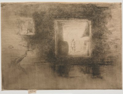 Piec Nokturnowy. autorstwa James Abbott McNeill Whistler