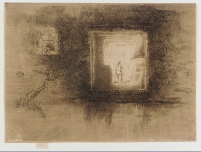 Nokturn: Piec, 1879-1880. autorstwa James Abbott McNeill Whistler