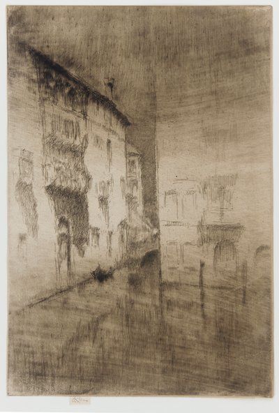 Nokturn: Pałace, 1879-1880. autorstwa James Abbott McNeill Whistler