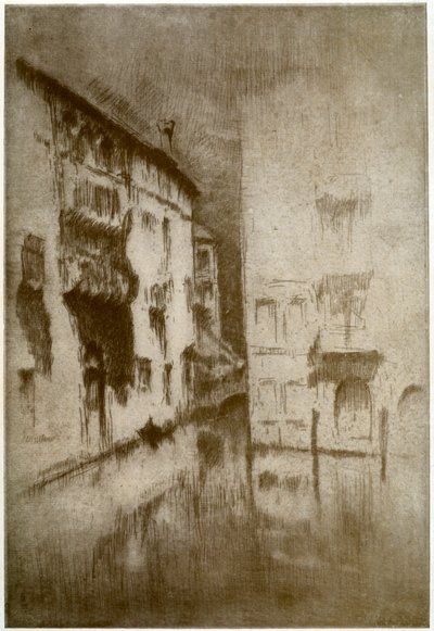 Nokturn: Pałace, ok. 1879 1904. autorstwa James Abbott McNeill Whistler