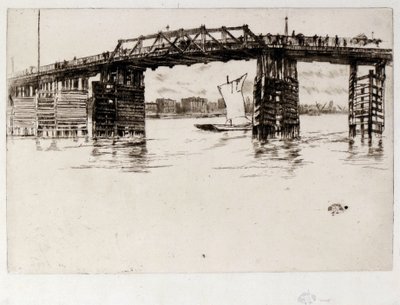 Stary most Battersea autorstwa James Abbott McNeill Whistler
