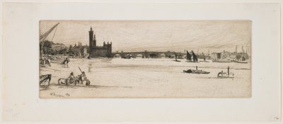 Stary most Westminsterski autorstwa James Abbott McNeill Whistler