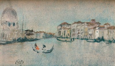 Na kanale weneckim, ok. 1854-1903, 1903 r. autorstwa James Abbott McNeill Whistler