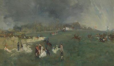 Wyścigi konne autorstwa James Abbott McNeill Whistler