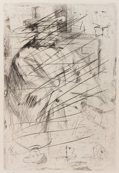 Portret mężczyzny, autorstwa James Abbott McNeill Whistler