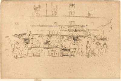 Monte Bell O, quai, 1893. autorstwa James Abbott McNeill Whistler