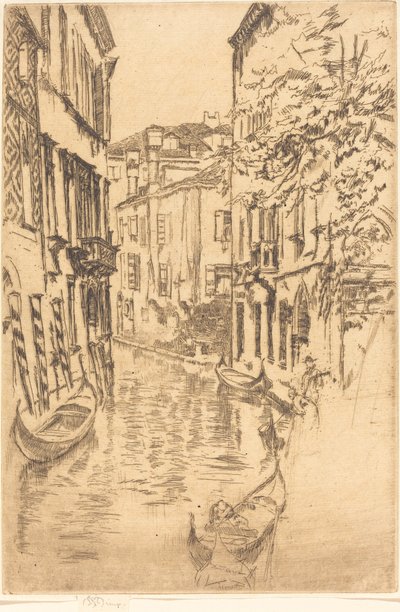 Cichy Kanał, 1880. autorstwa James Abbott McNeill Whistler