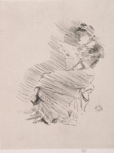 Czytanie, 1879. autorstwa James Abbott McNeill Whistler