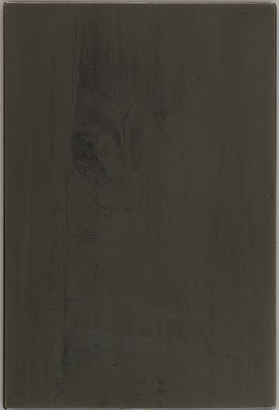 Czytanie w łóżku, 1858. autorstwa James Abbott McNeill Whistler