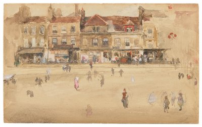 Red i Brown-Hoxton autorstwa James Abbott McNeill Whistler