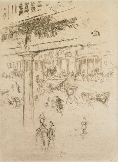 Kwadrant Regenta, 1880-1881. autorstwa James Abbott McNeill Whistler
