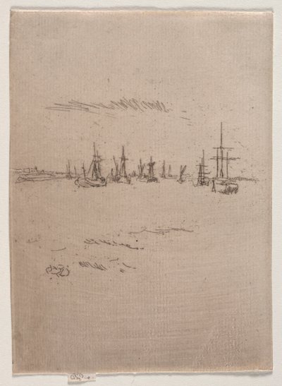 Wróć do Tilbury. autorstwa James Abbott McNeill Whistler