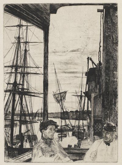 Rotherhithe autorstwa James Abbott McNeill Whistler