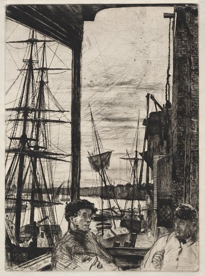 Rotherhithe autorstwa James Abbott McNeill Whistler