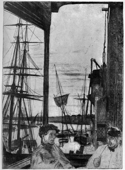 Rotherhithe, 1860 1904. autorstwa James Abbott McNeill Whistler