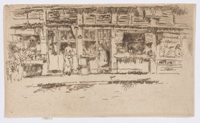 Rue de la Rochefoucault autorstwa James Abbott McNeill Whistler